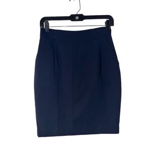 Pre-Loved H&M Navy Blue Pencil Skirt
